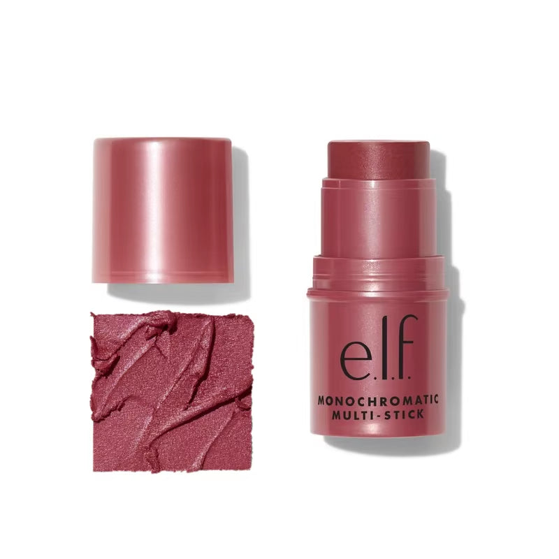 Elf 3-In-1 Multi-Purpose Makeup Stick 4.4G Blusher Stick Eyeshadow Cream Lipstick Long-Lasting Lip & Cheeks Makeup Cosmetics