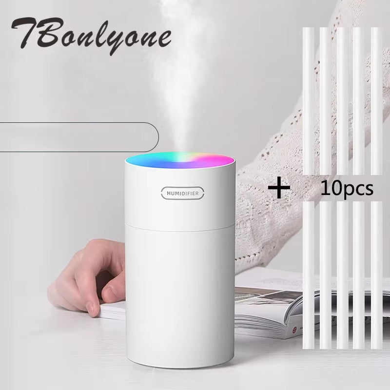 270ML Air Humidifier Ultrasonic Essential Oil Diffuser Car Mini Aromatherapy Humidifier