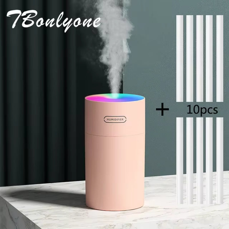 270ML Air Humidifier Ultrasonic Essential Oil Diffuser Car Mini Aromatherapy Humidifier