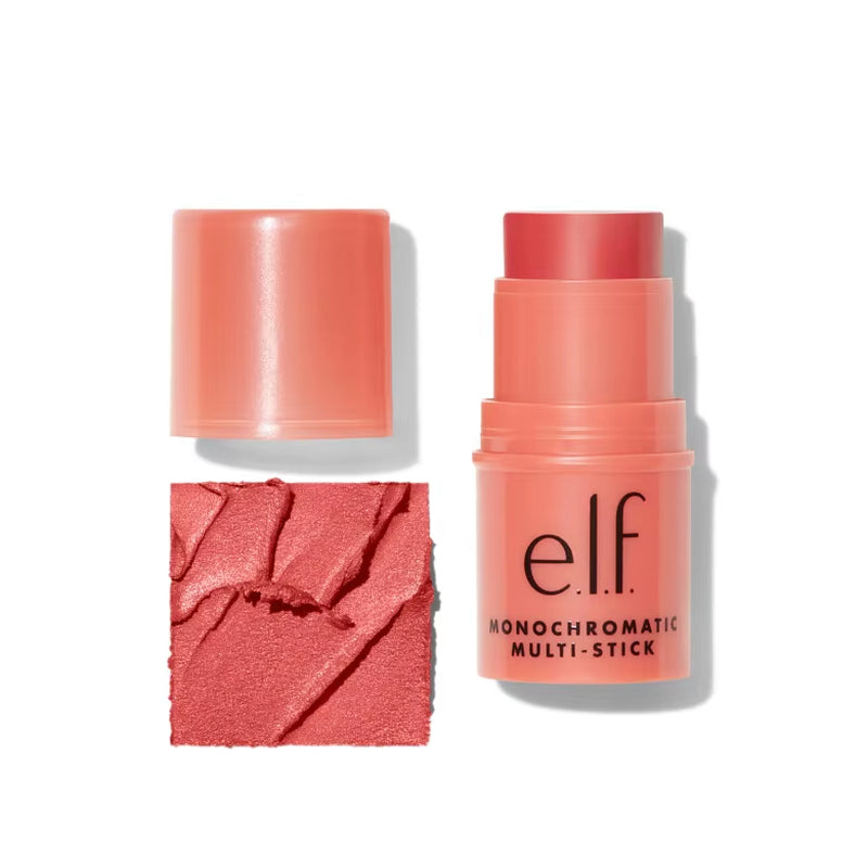 Elf 3-In-1 Multi-Purpose Makeup Stick 4.4G Blusher Stick Eyeshadow Cream Lipstick Long-Lasting Lip & Cheeks Makeup Cosmetics