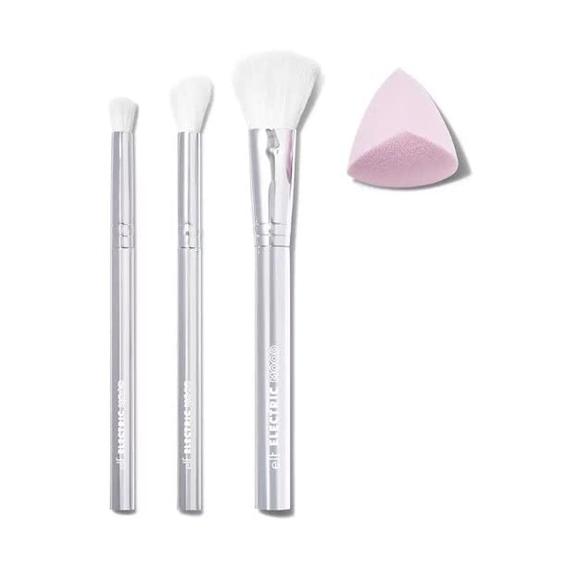 Electric Mood Brush & Sponge Set - 4 Piece Set