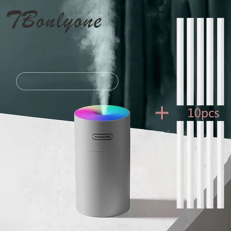 270ML Air Humidifier Ultrasonic Essential Oil Diffuser Car Mini Aromatherapy Humidifier