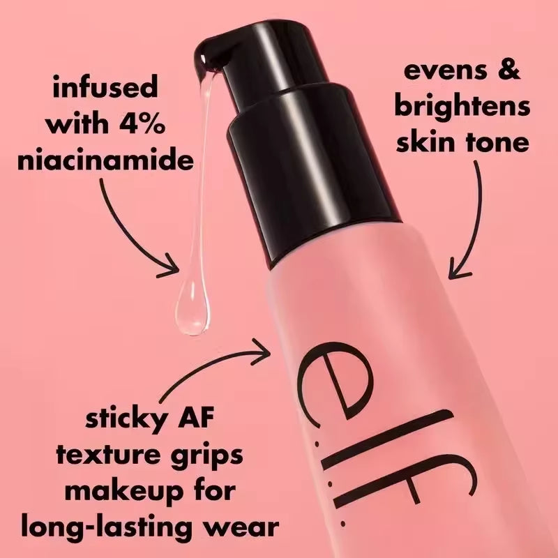 24ML Makeup Cosmetic Elf Power Grip Primer Based Hydrating Face Primer Power Moisturizing Wear Makeup Cosmetics Tools